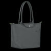 Graphite Le Pliage Green L Tote bag